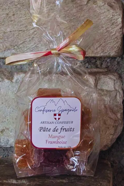 Pâte de Fruits Mangue et Framboise