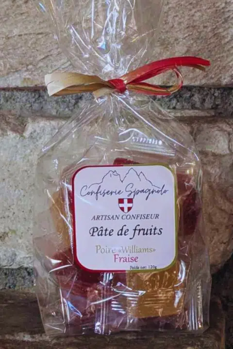 Pâte de Fruits Poire "Williams" et Fraise